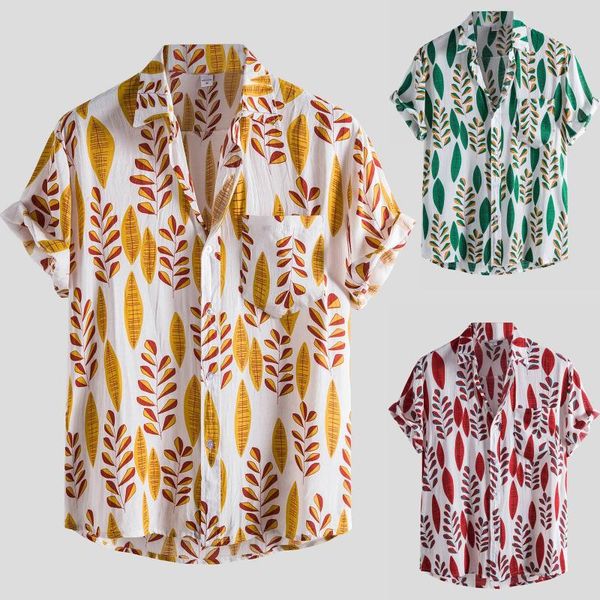 arrival men's shirts men hawaiian camicias casual one button wild printed short-sleeve blouses pullover t-shirts, White;black
arrival men's shirts men hawaiian camicias casual one button wild printed short-sleeve blouses pullover t-shirts, White;black