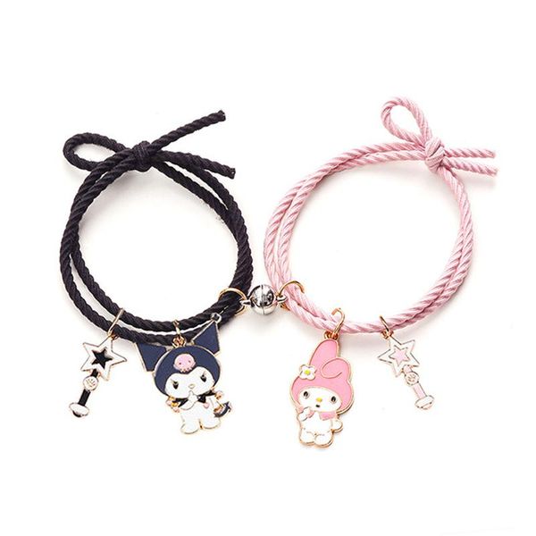charm bracelets 2021 2pcs/set friendship bracelet magnet cute doll star pendant elastic rope paired parent child gift, Golden;silver
charm bracelets 2021 2pcs/set friendship bracelet magnet cute doll star pendant elastic rope paired parent child gift, Golden;silver
