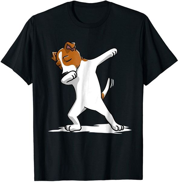 dabbing jack russell terrier t-shirt funny dog dab dance size s-5xl, White;black
dabbing jack russell terrier t-shirt funny dog dab dance size s-5xl, White;black