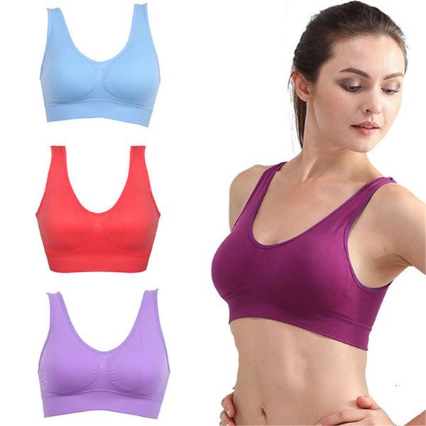 camisoles & tanks women girls padded seamless fitness bra vest rimless bras breathable lingerie underwear fygg, Black;white
camisoles & tanks women girls padded seamless fitness bra vest rimless bras breathable lingerie underwear fygg, Black;white