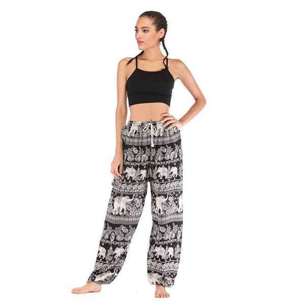 women's pants & capris women casual basic summer print pant trousers yoga elastic bloomers loose lace-up, Black;white
women's pants & capris women casual basic summer print pant trousers yoga elastic bloomers loose lace-up, Black;white