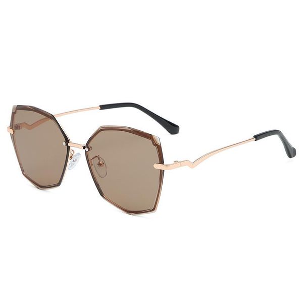 sunglasses fashion trend frameless irregular polygon cut edge women's metal personality ocean piece temperament glasses, White;black
sunglasses fashion trend frameless irregular polygon cut edge women's metal personality ocean piece temperament glasses, White;black