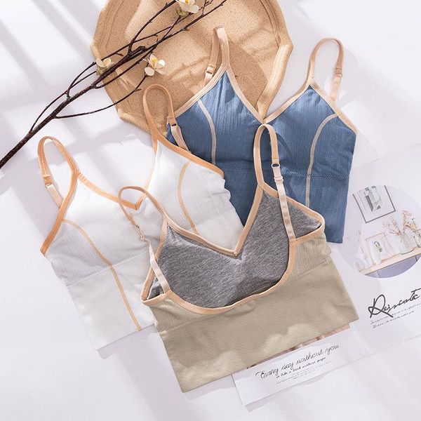 yoga outfit shirt women sweat-absorbent sports bra camisole with chest pad u-shaped back without steel ring underwear
yoga outfit shirt women sweat-absorbent sports bra camisole with chest pad u-shaped back without steel ring underwear