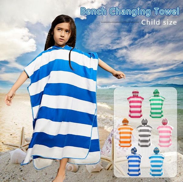 cover-ups kids stripe printied microfiber beach towel changing robe poncho lightweight quick dry hooded bathrobe for surf swimmers
cover-ups kids stripe printied microfiber beach towel changing robe poncho lightweight quick dry hooded bathrobe for surf swimmers