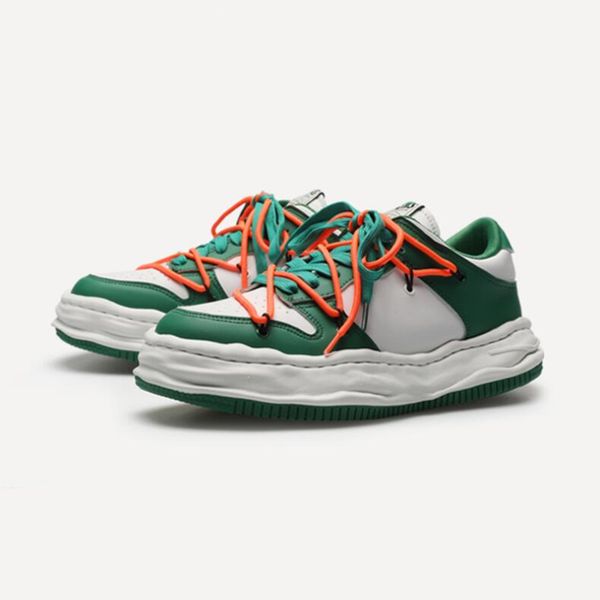 green luxury designer dissolving shoes sale for men handmade new fashion sneakers vulcanized sneaker zapatos de hombre, Red;white
green luxury designer dissolving shoes sale for men handmade new fashion sneakers vulcanized sneaker zapatos de hombre, Red;white