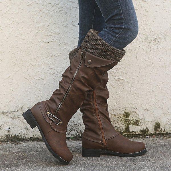 boots fashion women's shoes 2021 women leather autumn and winter square heel retro classic knight long, Black
boots fashion women's shoes 2021 women leather autumn and winter square heel retro classic knight long, Black