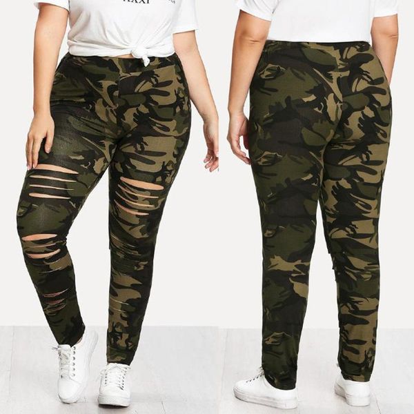 women's leggings fashion plus size womens camouflage elastic waist with holes for workout fitness bodybuilding modis femme trousers, Black
women's leggings fashion plus size womens camouflage elastic waist with holes for workout fitness bodybuilding modis femme trousers, Black