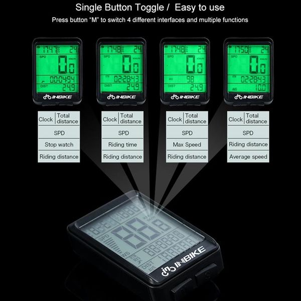 bike computers wireless bicycle computer water resistant mountain motorcycle speedometer satch odometer
bike computers wireless bicycle computer water resistant mountain motorcycle speedometer satch odometer