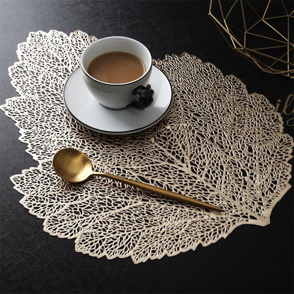 mats & pads leaves hollow out oil-proof 4pcs heat insulation placemat creative easy to take care ofdining mat durable kitchen home
mats & pads leaves hollow out oil-proof 4pcs heat insulation placemat creative easy to take care ofdining mat durable kitchen home