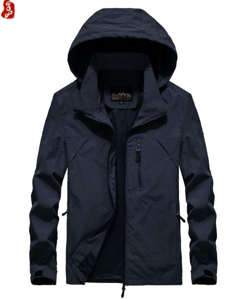 men's jackets autumn sports outdoor quick dry hooded plus size windbreaker jacket for men male oversized coat, Black;brown
men's jackets autumn sports outdoor quick dry hooded plus size windbreaker jacket for men male oversized coat, Black;brown