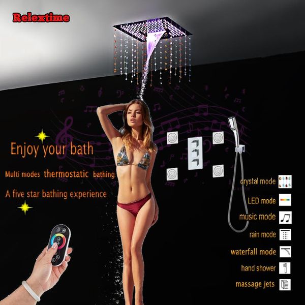 crystal quart bluetooth led ceiling music rain shower head bathroom set multifunction concealed thermostatic mixer sets
crystal quart bluetooth led ceiling music rain shower head bathroom set multifunction concealed thermostatic mixer sets