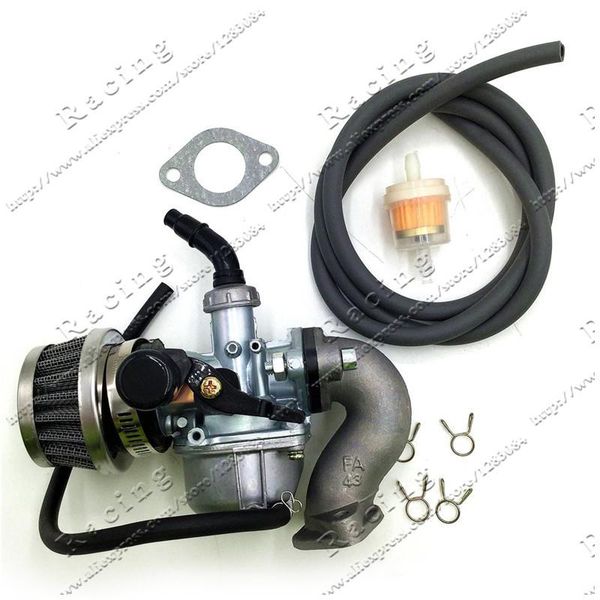 motorcycle carburetor with fuel hose air oil filter inlet valve for atv dirt bike go kart carb hand choke pz19 19mm pz22 22mm system 
motorcycle carburetor with fuel hose air oil filter inlet valve for atv dirt bike go kart carb hand choke pz19 19mm pz22 22mm system