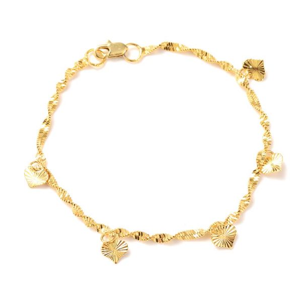 link, chain bangrui 8.26 inch gold heart pendant bracelet men jewelry party gift wholesale rendy snake, Black
link, chain bangrui 8.26 inch gold heart pendant bracelet men jewelry party gift wholesale rendy snake, Black
