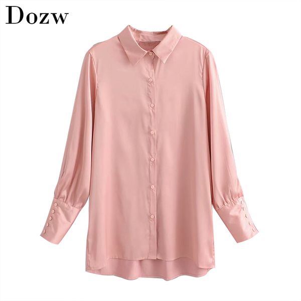 women solid casual shirt long sleeve blouse office ladies turn down collar shirt tunic elegant chic blouses pink blusas 210414, White
women solid casual shirt long sleeve blouse office ladies turn down collar shirt tunic elegant chic blouses pink blusas 210414, White
