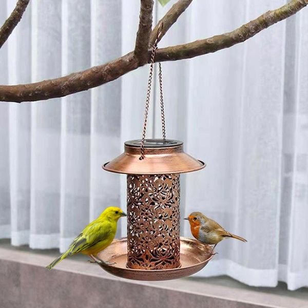 outdoor solar wild bird feeder metal hanging house courtyard garden decoration feeding accessories decorations
outdoor solar wild bird feeder metal hanging house courtyard garden decoration feeding accessories decorations