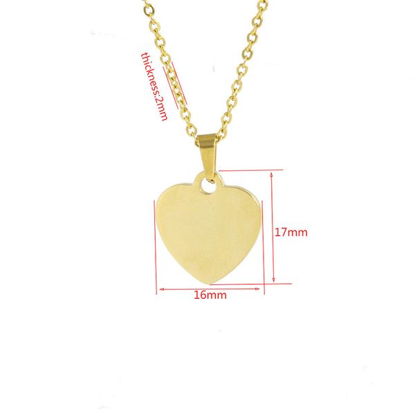 stainless steel heart-shaped pendant pendant necklace polished lovers link chain fashion romantic woman jewelry gift, Silver
stainless steel heart-shaped pendant pendant necklace polished lovers link chain fashion romantic woman jewelry gift, Silver