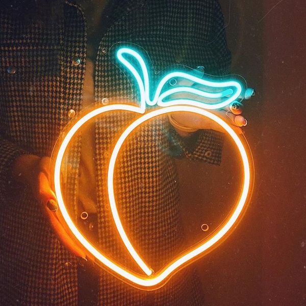 fruit peach custom neon sign, hands light led sign for wall, wall decor, lamp
fruit peach custom neon sign, hands light led sign for wall, wall decor, lamp