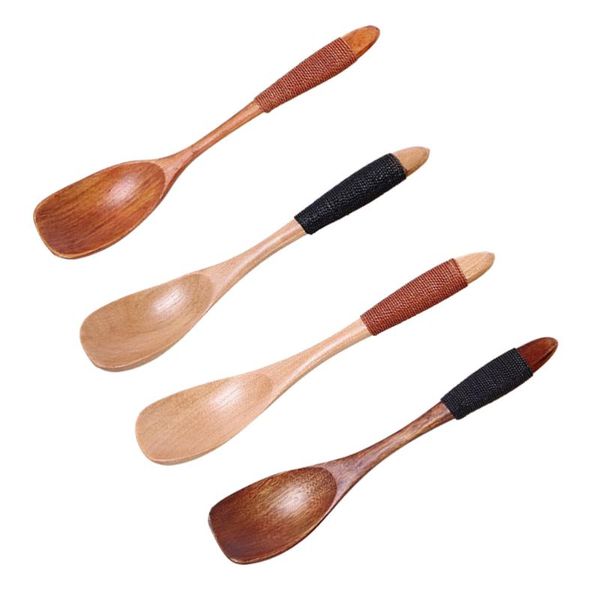 spoons 4pcs wood children soup spoon mini honey seasoning short handle sugar (assorted color)
spoons 4pcs wood children soup spoon mini honey seasoning short handle sugar (assorted color)