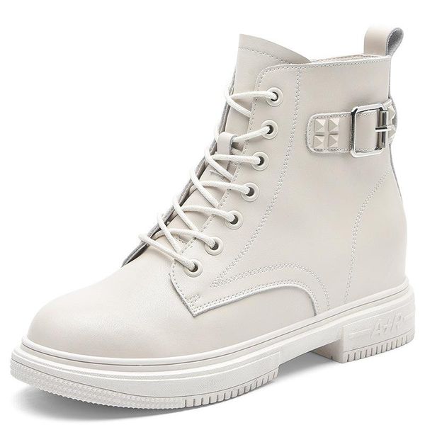 boots women genuine leather 2021 british style short autumn winter plus plush casual black white shoes m0006
boots women genuine leather 2021 british style short autumn winter plus plush casual black white shoes m0006