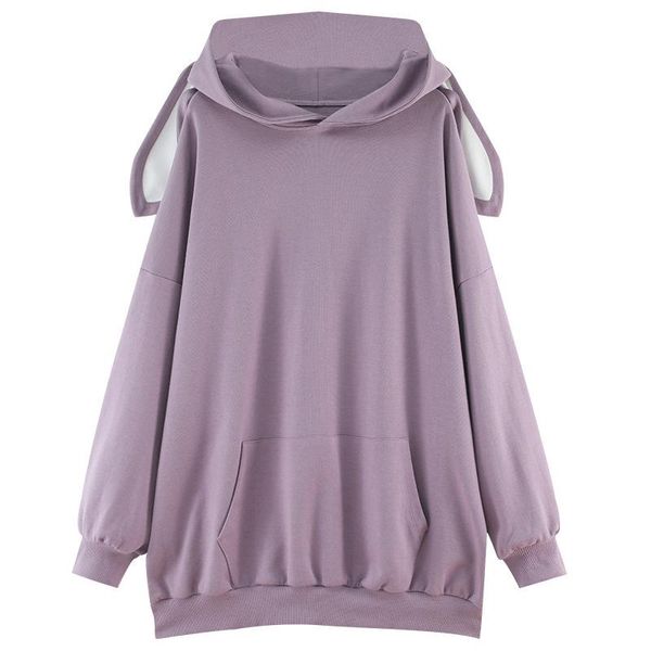 women sweet hoodies long sleeve ears sweatshirt lovely plus size hooded pullover baggy puff hoody white women's & sweatshirts, Black
women sweet hoodies long sleeve ears sweatshirt lovely plus size hooded pullover baggy puff hoody white women's & sweatshirts, Black