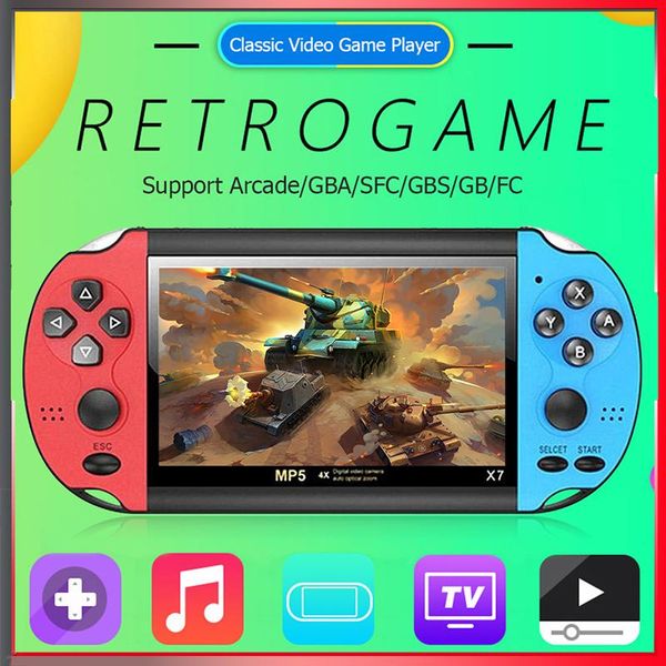 game console 4.3 inch handheld joystick 8g built-in 3000 games nostalgic video players support tf card portable
game console 4.3 inch handheld joystick 8g built-in 3000 games nostalgic video players support tf card portable