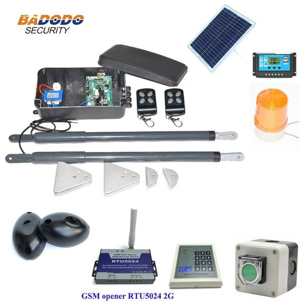 automatic electric swing gate door opener open operator motor drive closer kits with solar system for fingerprint access control
automatic electric swing gate door opener open operator motor drive closer kits with solar system for fingerprint access control