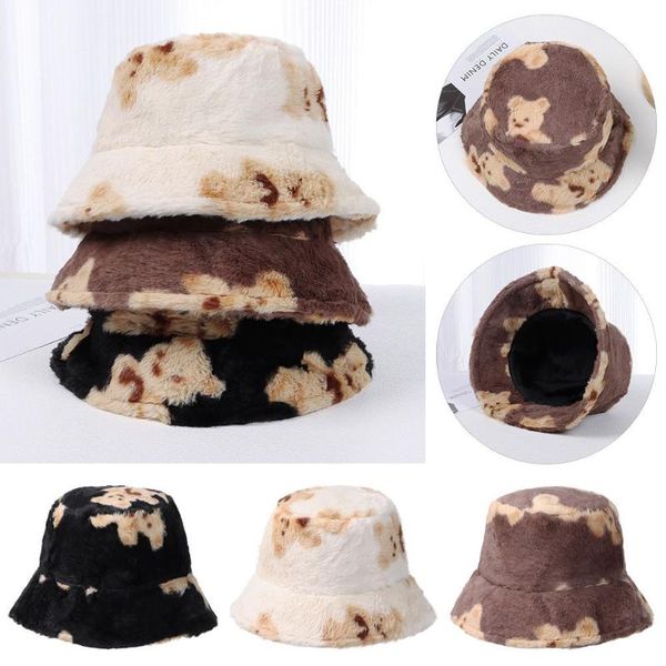 wide brim hats women men cute bear autumn winter outdoor bucket hat panama cap lamb wool fisherman, Blue;gray
wide brim hats women men cute bear autumn winter outdoor bucket hat panama cap lamb wool fisherman, Blue;gray