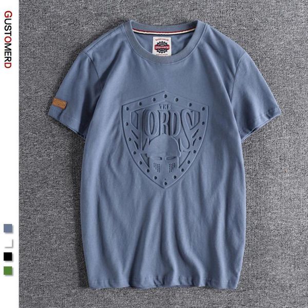 simple sanding t shirt for men cotton o-neck printed water wash tees summer retro quality slim men's shirts t-shirts, White;black
simple sanding t shirt for men cotton o-neck printed water wash tees summer retro quality slim men's shirts t-shirts, White;black