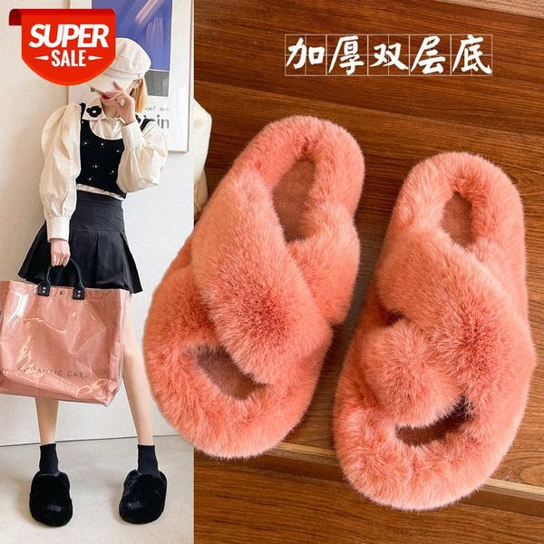 autumn and winter plush slippers female korean version of all-match home wear lazy women warm velvet cotton #kv4t, Black
autumn and winter plush slippers female korean version of all-match home wear lazy women warm velvet cotton #kv4t, Black