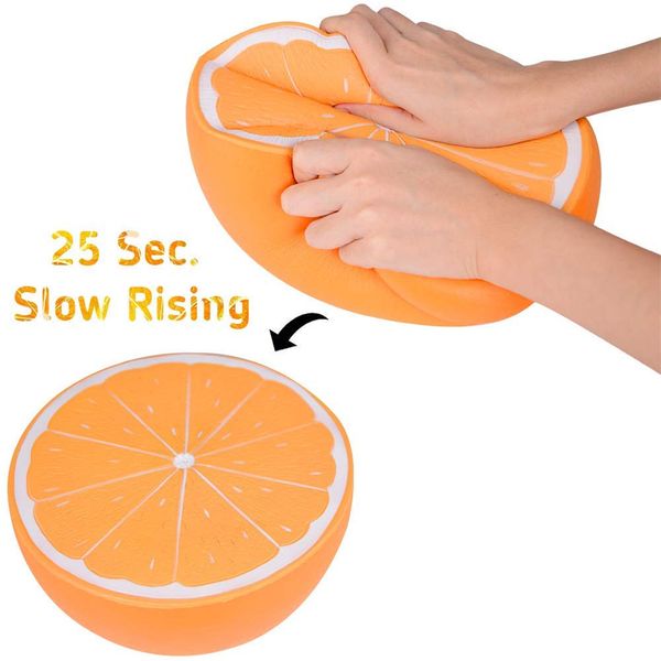 Sensory Toy Fruit Half Orange Soft Jumbo Decompression Toy Kids Adult Stress Relief Slow Rebound Reliever Mood Toys
Sensory Toy Fruit Half Orange Soft Jumbo Decompression Toy Kids Adult Stress Relief Slow Rebound Reliever Mood Toys