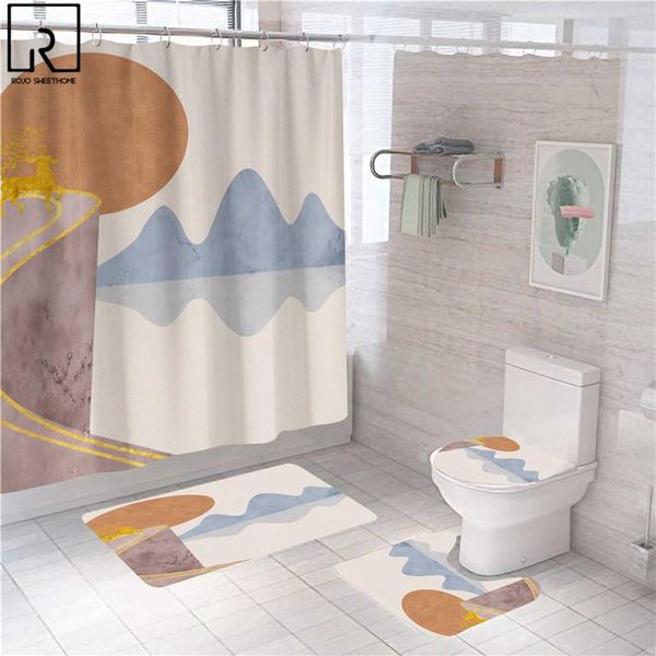 shower curtains simple ins bathroom curtain toilet mat set lid cover fabric screen polyester bath decoration modern accessory
shower curtains simple ins bathroom curtain toilet mat set lid cover fabric screen polyester bath decoration modern accessory