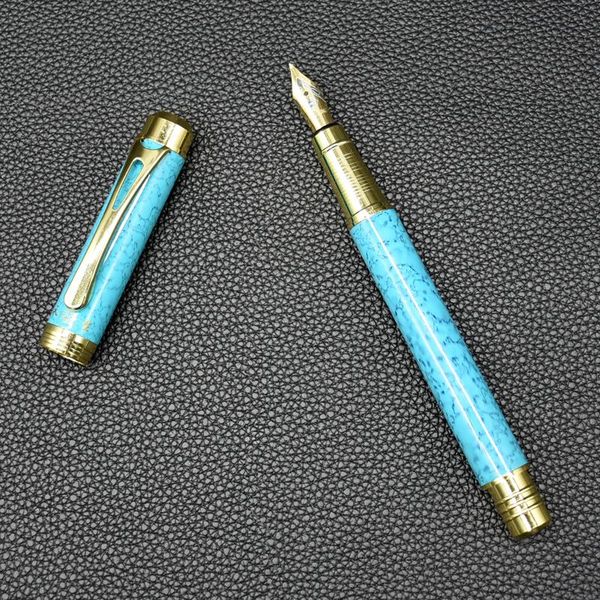 1pc luxury fashion fountain pen marble business 0.5mm fine iridium nib office calligraphy ink school supplies pens
1pc luxury fashion fountain pen marble business 0.5mm fine iridium nib office calligraphy ink school supplies pens