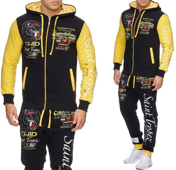 men's tracksuits men fashion 2 parts hooded sweatshirt and pants set causal long sleeve sportswear 4 colors free, Gray
men's tracksuits men fashion 2 parts hooded sweatshirt and pants set causal long sleeve sportswear 4 colors free, Gray