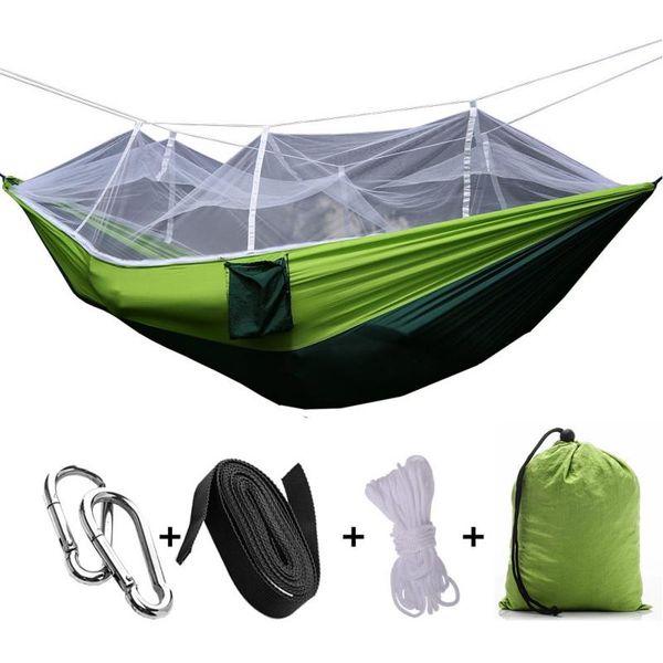 ultralight parachute hammock hunting mosquito net double person sleeping bed outdoor camping portable pads
ultralight parachute hammock hunting mosquito net double person sleeping bed outdoor camping portable pads
