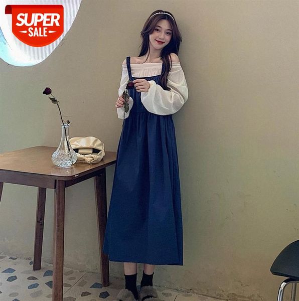 sweet japanese style slim suspender skirt + all-match two-piece chiffon shirt suit #6p4y, Black
sweet japanese style slim suspender skirt + all-match two-piece chiffon shirt suit #6p4y, Black