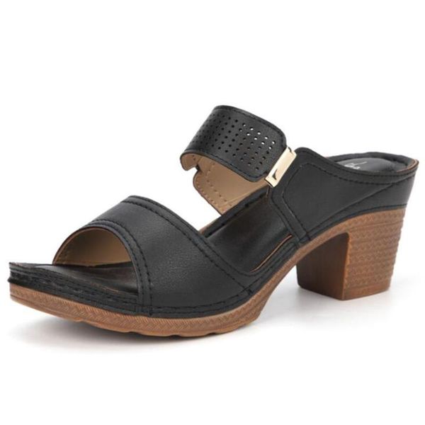 women slippers ladies high heel sandal 2021 summer comfortable open toe outdoor female slides thick flip flop qq178, Black
women slippers ladies high heel sandal 2021 summer comfortable open toe outdoor female slides thick flip flop qq178, Black