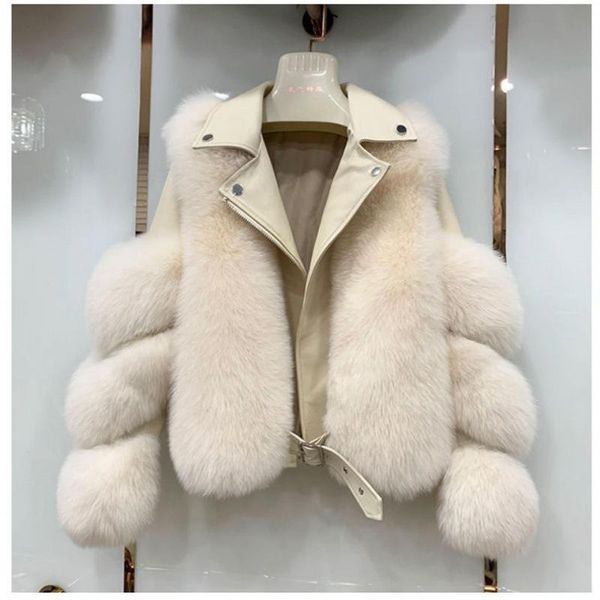 women's fur & faux fashion 2021 winter autumn leather patchwork warm women jacket coat female clothes coats, Black
women's fur & faux fashion 2021 winter autumn leather patchwork warm women jacket coat female clothes coats, Black