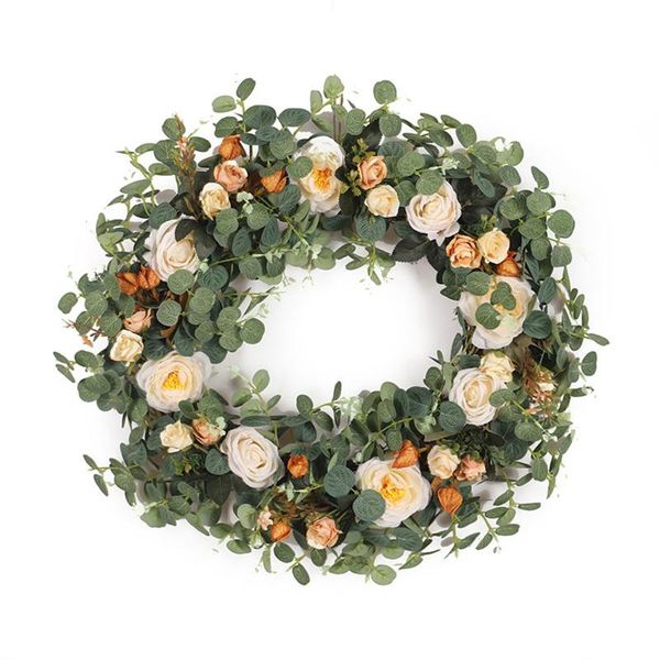 wreath artificial eucalyptus roses garland leaves wedding background wall decor festival home hanging decorative flowers & wreaths
wreath artificial eucalyptus roses garland leaves wedding background wall decor festival home hanging decorative flowers & wreaths