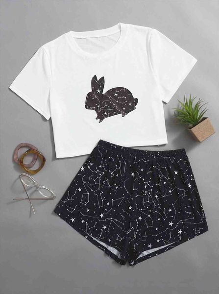 home wear 2 piece pajamas women sleepwear girls clothes comfortable casual style cartoon pattern, Black;red
home wear 2 piece pajamas women sleepwear girls clothes comfortable casual style cartoon pattern, Black;red