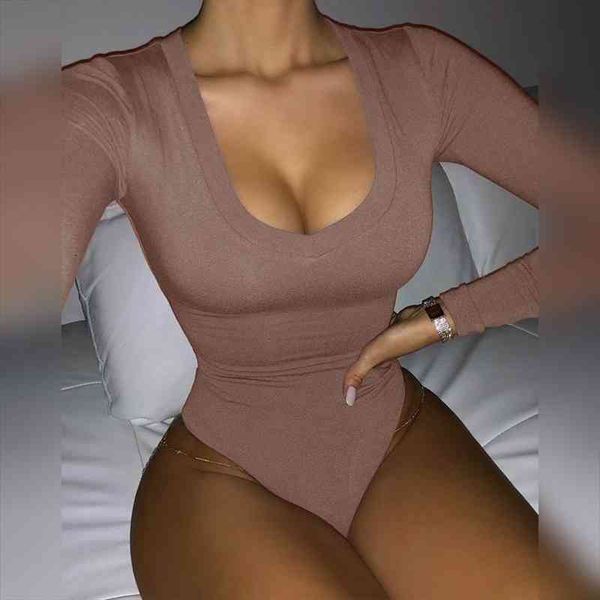 solid color bodysuit woman long sleeve u neck streetwear lounge wear romper bodysuit lounge wear female clothing, Black;white
solid color bodysuit woman long sleeve u neck streetwear lounge wear romper bodysuit lounge wear female clothing, Black;white