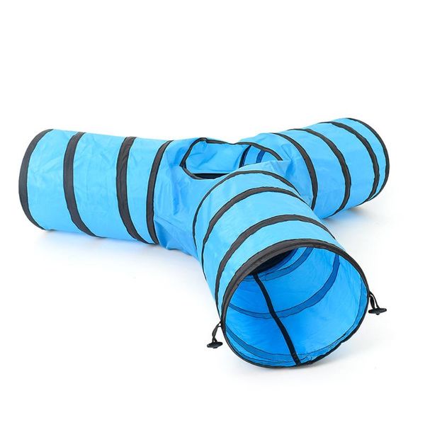 cat toys 3 holes foldable pet tunnel indoor outdoor training toy for animal play tube t-joint
cat toys 3 holes foldable pet tunnel indoor outdoor training toy for animal play tube t-joint
