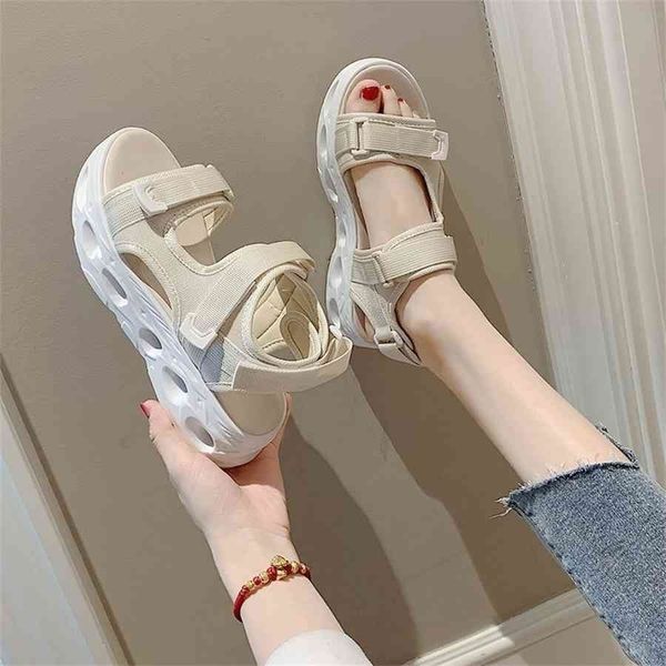women sandals 2021 brand fashion beach leather wedges platform female ladies summer shoes luxury designers sandals for women wenshet, Black
women sandals 2021 brand fashion beach leather wedges platform female ladies summer shoes luxury designers sandals for women wenshet, Black