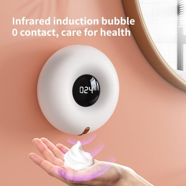 liquid soap dispenser smart sensor household non-porous wall-mounted waterproof bathroom accessories holiday gifts
liquid soap dispenser smart sensor household non-porous wall-mounted waterproof bathroom accessories holiday gifts