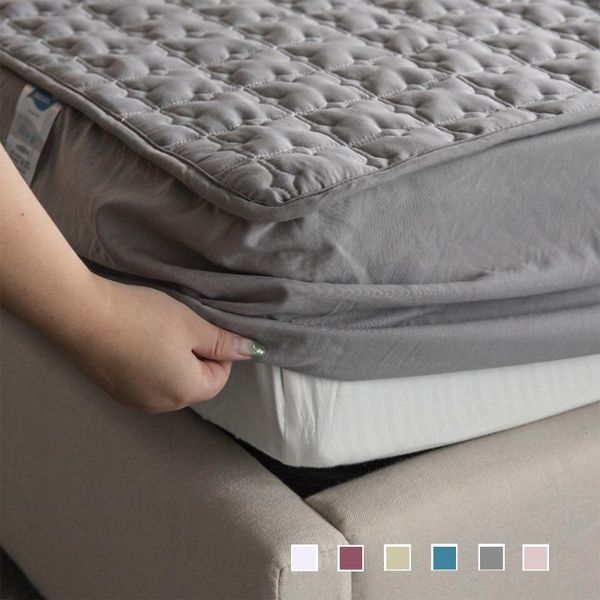 sheets & sets soft fitted sheet with elastic band solid color bed cover thicken quilted mattress anti-bacteria er
sheets & sets soft fitted sheet with elastic band solid color bed cover thicken quilted mattress anti-bacteria er