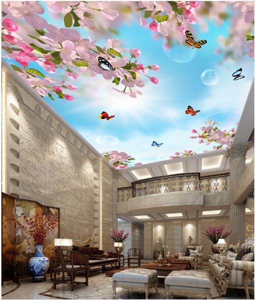 wallpapers 3d room ceiling murals wallpaper custom po dream peach flowers butterfly painting wall for walls 3 d
wallpapers 3d room ceiling murals wallpaper custom po dream peach flowers butterfly painting wall for walls 3 d