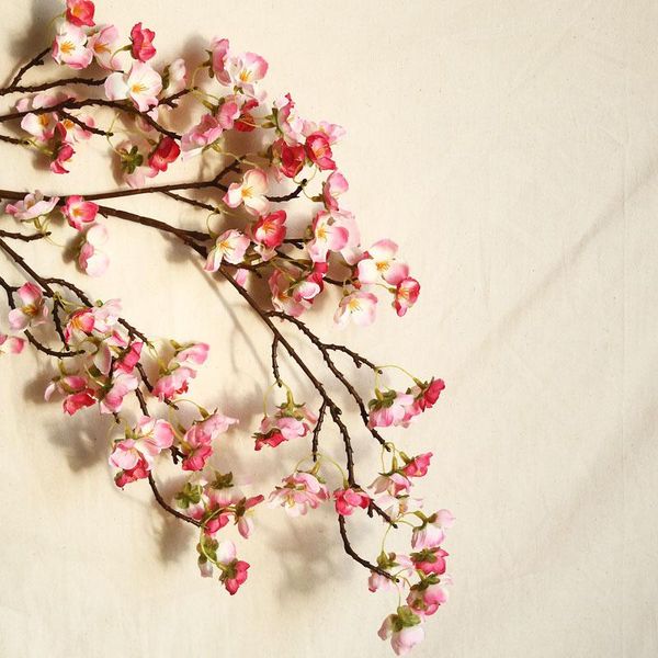 decorative flowers & wreaths artificial cherry spring plum peach blossom branch silk flower home wedding plastic bouquet 97cm
decorative flowers & wreaths artificial cherry spring plum peach blossom branch silk flower home wedding plastic bouquet 97cm