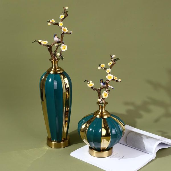 decorative objects & figurines chinese style enamel color porch vase puts piece pottery and porcelain pure copper high-grade costly home acc
decorative objects & figurines chinese style enamel color porch vase puts piece pottery and porcelain pure copper high-grade costly home acc