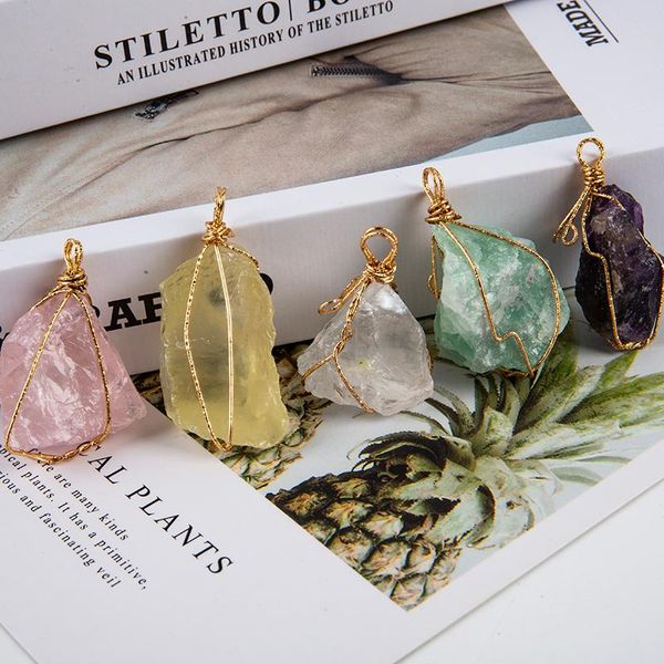 charms 5colors diy necklace jewelry making rose quartzs amethysts natural stone pendants, Bronze;silver
charms 5colors diy necklace jewelry making rose quartzs amethysts natural stone pendants, Bronze;silver
