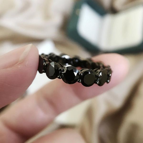 cluster rings 100% 925 sterling silver round black agate gemstone wedding band party fine jewelry personality ring for women wholesale, Golden;silver
cluster rings 100% 925 sterling silver round black agate gemstone wedding band party fine jewelry personality ring for women wholesale, Golden;silver