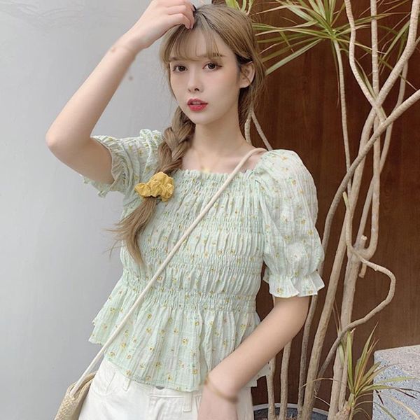 women's blouses & shirts summer casual floral print chiffon blouse korean style short sleeve shirt top, White
women's blouses & shirts summer casual floral print chiffon blouse korean style short sleeve shirt top, White